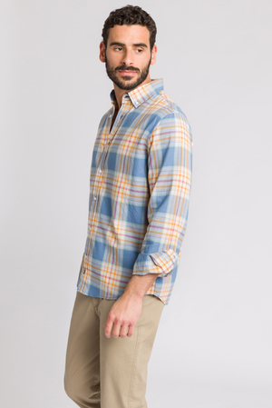 Camisa Xadrez Hollister Masculina Verde e Branca - 100% Algodão - Tamanho G, Brechó Online, Achei Barato Mesmo